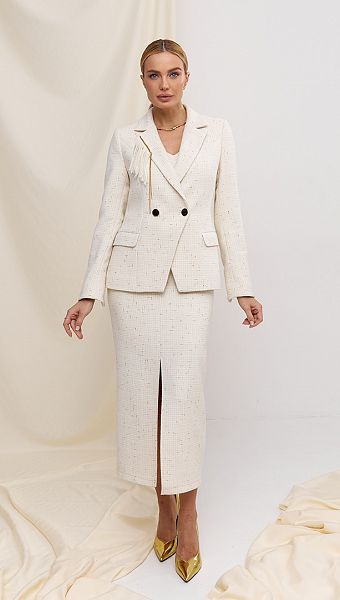 Фото ubka-iz-sersti-molocnaa-04 товару Спідниця з вовни молочна0