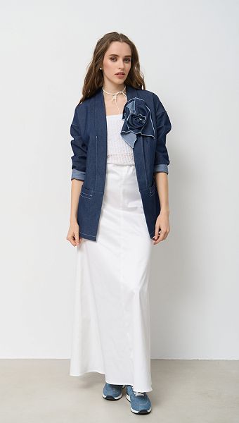 Фото ubka-maksi-belaa-01 товару Спідниця максі біла0