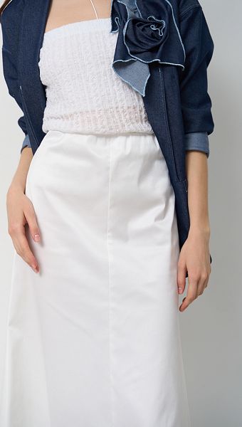 Фото ubka-maksi-belaa-05 товару Спідниця максі біла0