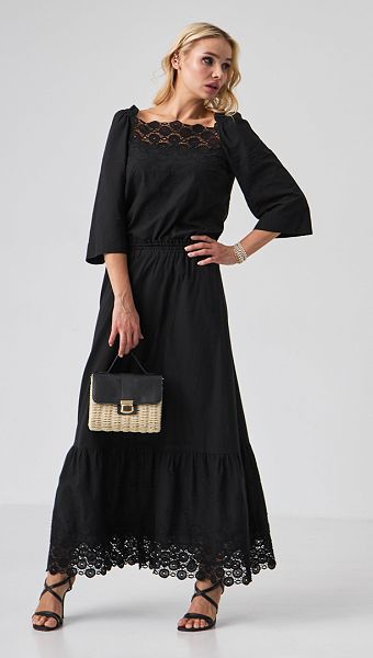 Фото ubka-maksi-cernaa-s-kruzevom-02 товара Юбка макси чёрная с кружевом0 Фото ubka-maksi-cernaa-s-kruzevom-02 товара Юбка макси чёрная с кружевом0