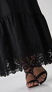 Фото ubka-maksi-cernaa-s-kruzevom-04 товару Спідниця максі чорна з мереживом0