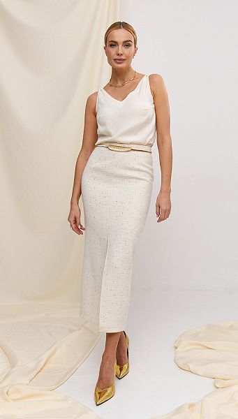 Фото ubka-midi-iz-sersti-molocnaa-01 товару Спідниця міді з вовни молочна Фото ubka-midi-iz-sersti-molocnaa-01 товару Спідниця міді з вовни молочна