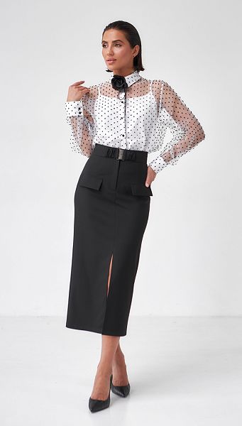 Фото ubka-midi-s-razrezom-cernaa-01 товару Спідниця міді з розрізом чорна Фото ubka-midi-s-razrezom-cernaa-01 товару Спідниця міді з розрізом чорна