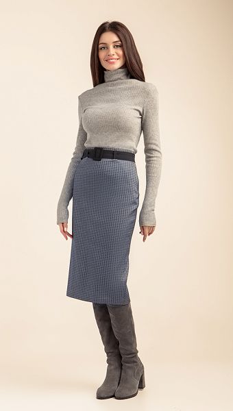 Фото ubka-midi-s-remnem-sinaa-01 товара Юбка миди с ремнем синяя0