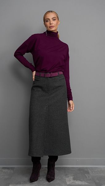 Фото ubka-midi-teplaa-seraa-01 товару Спідниця міді тепла сіра Фото ubka-midi-teplaa-seraa-01 товару Спідниця міді тепла сіра