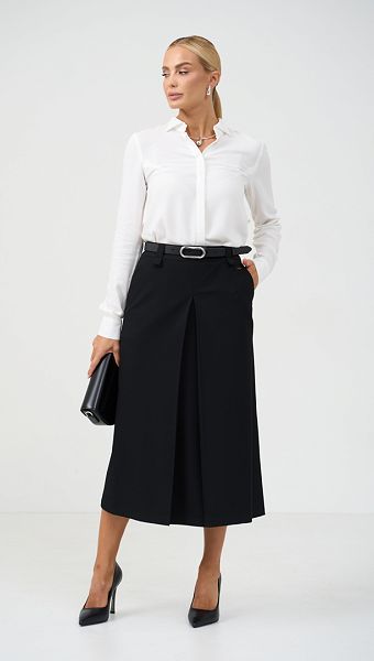 Фото ubka-trapecia-midi-cernaa-01 товару Спідниця трапеція міді чорна0 Фото ubka-trapecia-midi-cernaa-01 товару Спідниця трапеція міді чорна0