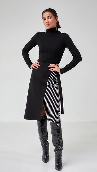 Фото ubka-trikotaznaa-cerno---belaa-02 товару Спідниця трикотажна чорно - біла0 Фото ubka-trikotaznaa-cerno---belaa-02 товару Спідниця трикотажна чорно - біла0