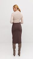 Фото ubka-trikotaznaa-sokoladnaa-06 товару Спідниця трикотажна шоколадна0