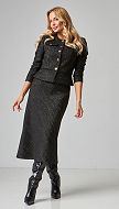 Фото ubka-tvidovaa-midi-cernaa-01 товару Спідниця твідова міді чорна0 Фото ubka-tvidovaa-midi-cernaa-01 товару Спідниця твідова міді чорна0