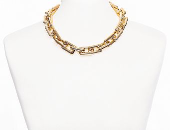 Фото ukrasenie-pramougolnyj-cep-zolotoj-01 товару Прикраса прямокутний ланцюг золотий Фото ukrasenie-pramougolnyj-cep-zolotoj-01 товару Прикраса прямокутний ланцюг золотий