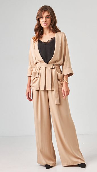 Фото zaket---rubaska-pesocnyj-01 товару Жакет - сорочка пісочний