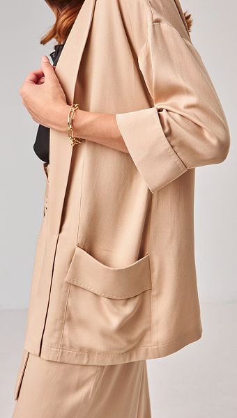 Фото zaket---rubaska-pesocnyj-06 товару Жакет - сорочка пісочний0