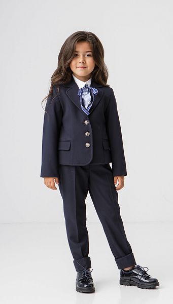 Фото zaket-dla-devocki-klassiceskij-11 товару Жакет для дівчинки класичний