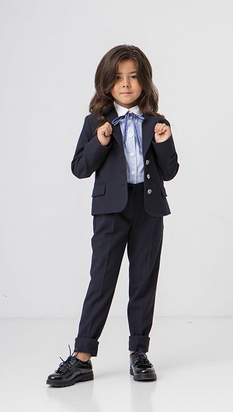 Фото zaket-dla-devocki-klassiceskij-12 товару Жакет для дівчинки класичний1