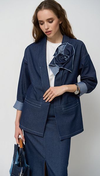 Фото zaket-dzinsovyj-pramoj-02 товару Жакет джинсовий прямий0