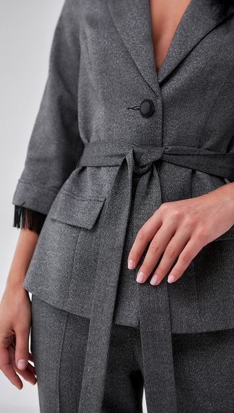 Фото zaket-zenskij-cerno---seryj-melanz-05 товара Жакет женский чёрно - серый меланж0 Фото zaket-zenskij-cerno---seryj-melanz-05 товара Жакет женский чёрно - серый меланж0