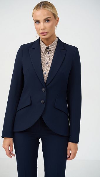 Фото zaket-zenskij-klassiceskij-sinij-2 товару Жакет жіночий класичний синій1 Фото zaket-zenskij-klassiceskij-sinij-2 товару Жакет жіночий класичний синій1