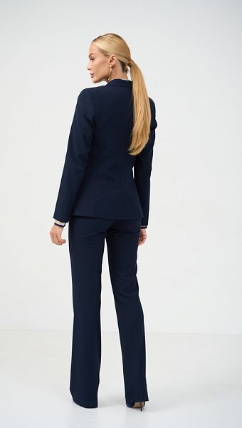 Фото zaket-zenskij-klassiceskij-sinij-6 товара Жакет женский классический синий1