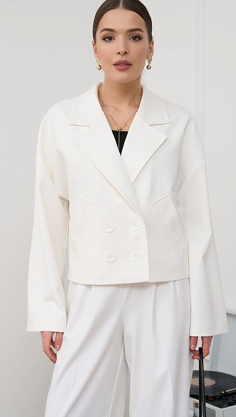 Фото zaket-zenskij-pramoj-molocnyj-01 товару Жакет жіночий прямий молочний0 Фото zaket-zenskij-pramoj-molocnyj-01 товару Жакет жіночий прямий молочний0