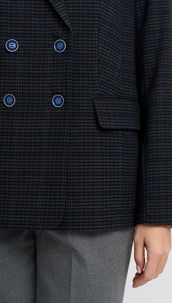 Фото zaket-zenskij-v-kletku-sine-seryj-06 товара Жакет женский в клетку сине-серый0