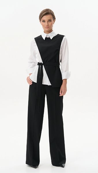 Фото zilet-asimmetricnyj-s-remnami-cernyj-03 товара Жилет асимметричный с ремнями черный0 Фото zilet-asimmetricnyj-s-remnami-cernyj-03 товара Жилет асимметричный с ремнями черный0