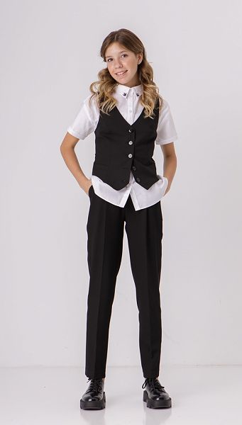 Фото zilet-pritalennyj-s-bretelami-21 товару Жилет приталений з бретелями