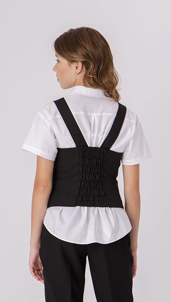 Фото zilet-pritalennyj-s-bretelami-23 товара Жилет приталенный с бретелями2