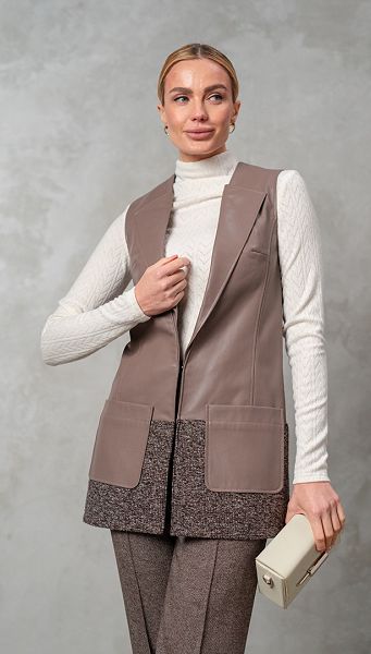 Фото zilet-udlenennyj-iz-ekokozi-1 товара Жилет удлёненный из экокожи Фото zilet-udlenennyj-iz-ekokozi-1 товара Жилет удлёненный из экокожи