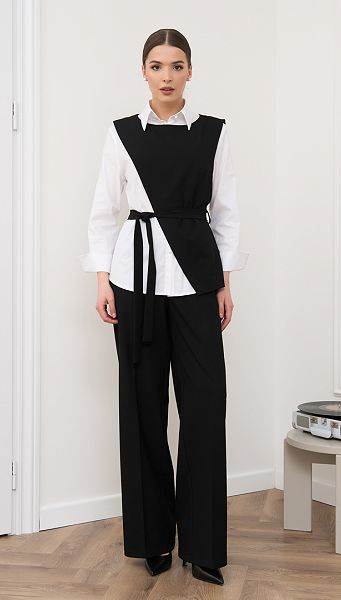 Фото zilet-zenskij-asimmetricnyj-cernyj-01 товару Жилет жіночий асиметричний чорний Фото zilet-zenskij-asimmetricnyj-cernyj-01 товару Жилет жіночий асиметричний чорний