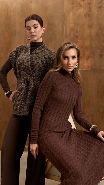 Фото zilet-zenskij-iz-sersti-koricnevyj-05 товару Жилет жіночий з вовни коричневий 0