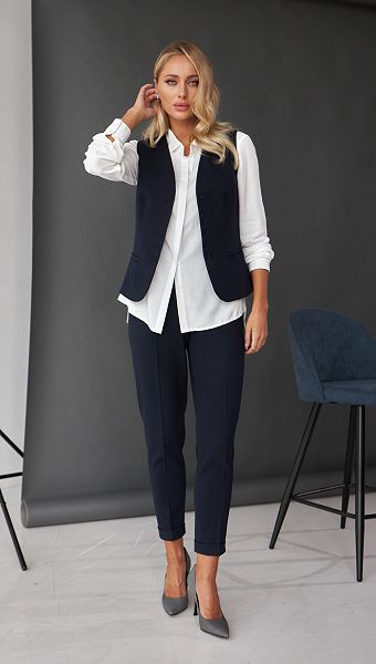 Фото zilet-zenskij-klassiceskij-14 товару Жилет жіночий класичний1