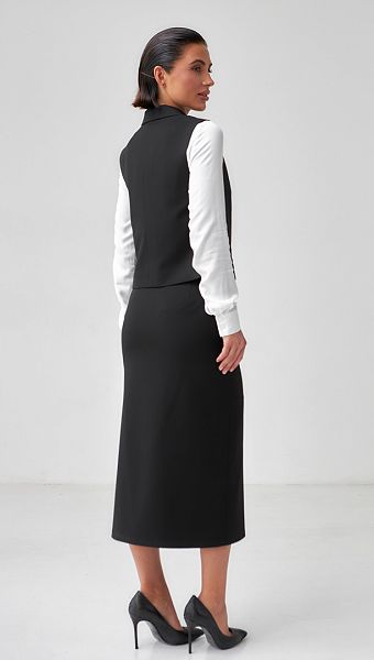 Фото zilet-zenskij-pramoj-cernyj-05 товару Жилет жіночий прямий чорний0