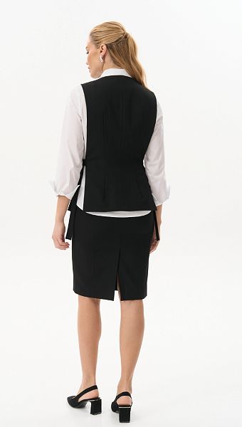 Фото zilet-zenskij-s-reguliruemymi-remnami-cernyj-04 товару Жилет жіночий із регульованими пасками чорний0