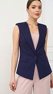 Фото zilet-zenskij-sinego-cveta-2 товара Жилет женский синего цвета0 Фото zilet-zenskij-sinego-cveta-2 товара Жилет женский синего цвета0