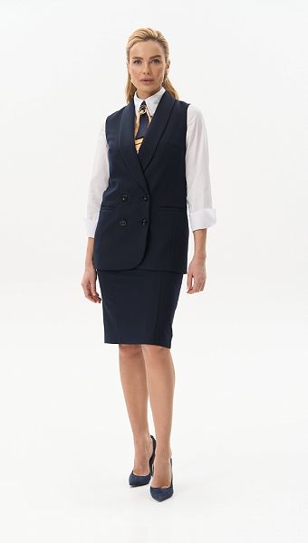 Фото zilet-zenskij-udlinennyj-sinij-01 товара Жилет женский удлиненный синий0