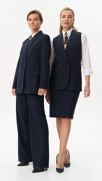 Фото zilet-zenskij-udlinennyj-sinij-04 товара Жилет женский удлиненный синий0